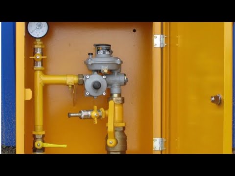 Видео: Газорегуляторный пункт ГРПШ-25 с регулятором давления газа FE-25