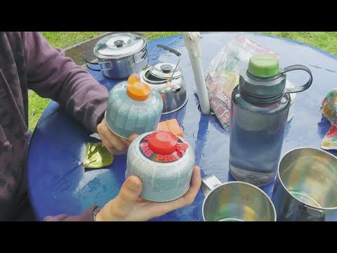 Видео: Про стальные кружки и 100гр баллоны для горелок