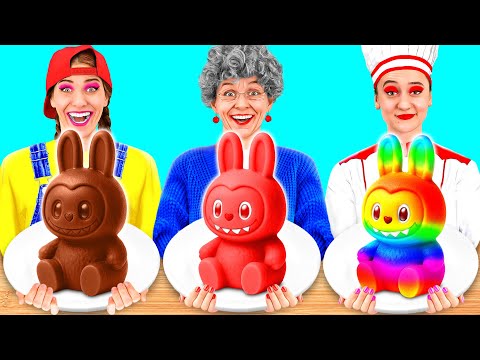 Видео: Кулинарный Челлендж: Я против Бабушки | Творческие Кулинарные Идеи от TeenTeam Challenge