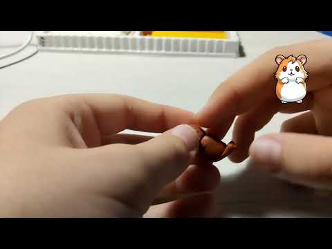 Видео: Лепим хомячка из пластилина