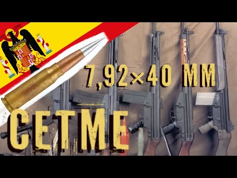 Видео: Испанская винтовка с очень необычным патроном