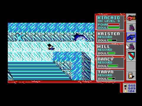 Видео: Oldgames: [DOS] Nightmare on Elm Street. Westwood 1989. Walkthrough lvl. 8-9. Кошмар на улице Вязов.
