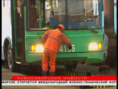 Видео: Больше половины троллейбусов Новосибирска требуют замены