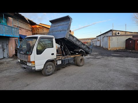 Видео: Переоборудование в самосвал Isuzu elf 5 тонн