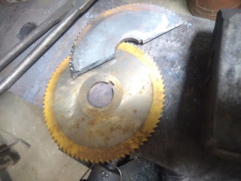 Видео: Пятничная ковка. Фреза р6м5