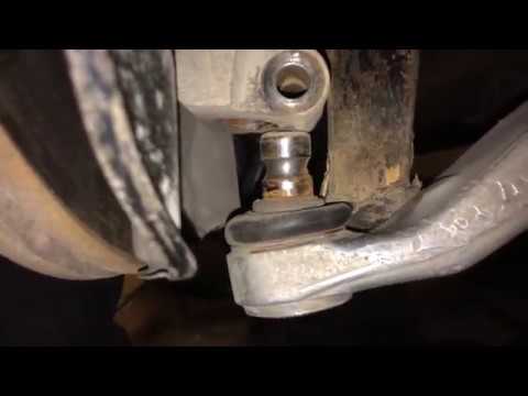 Видео: Rover 75. Замена стойки передней подвески. Часть 1.