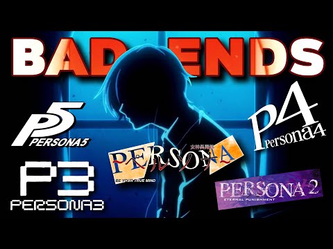 Видео: Плохие концовки Persona — МРАЧНЫЕ...