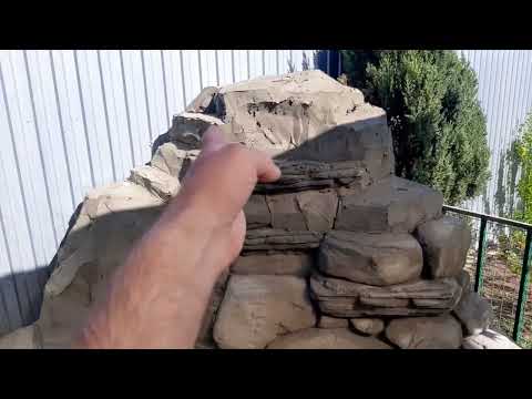 Видео: Алпийская горка из бетона