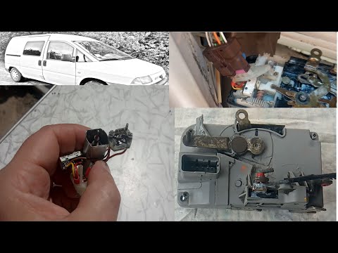 Видео: Ремонт моторчик центрального замка двери PEUGEOT EXPERT 2003