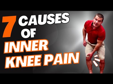 Видео: 7 причин боли во внутренней части колена + 2 простых совета по ее устранению