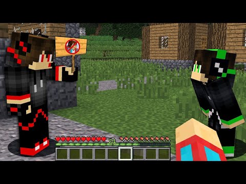 Видео: У ПРОПАВШЕГО ДРУГА ВОВЫ появился ХЕЙТЕР на 24 ЧАСА в Майнкрафте! Вова и Компот! 100% Троллинг Майн