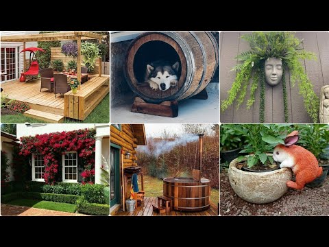 Видео: 100+ ИДЕЙ для дачи, дома и сада! Вдохновляющие идеи! DIY