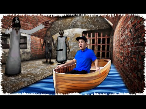 Видео: Гренни үйінен қайықпен қаштым | Granny 2021