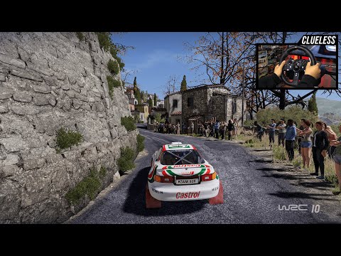 Видео: WRC 10 - Тойота Селика GT4 1993 | Этап ралли Сан-Ремо