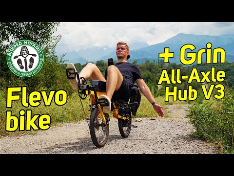 Видео: 😳Очень необычный электровелосипед! ⚡ Flevo bike + Grin All-Axle Hub V3