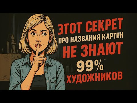 Видео: 99% Художников Называют Картины НЕПРАВИЛЬНО! ТАКОЕ Название Картины Помогает Твоей Стратегии