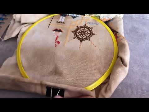 Видео: 32.2023. Вышивка. Ещё один финиш.