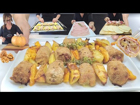 Видео: МЯСНЫЕ РУЛЕТЫ С ГАРНИРОМ все вместе В ДУХОВКЕ единое и легкое блюдо