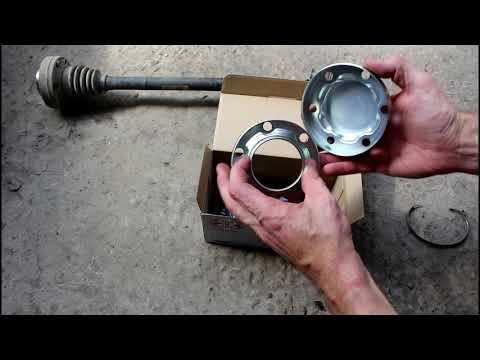 Видео: Замена заднего наружного пыльника привода на АУДИ Q7 2006 AUDI Q7 3,0 дизель 1часть