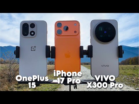Видео: Битва камер Vivo X300 Pro против 1+15 и iPhone 17 Pro!