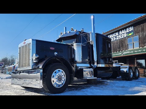 Видео: Peterbilt 1991 года с новым двигателем CAT 3406B #стараяшкола #дизель #грузоперевозки #peterbilt ...