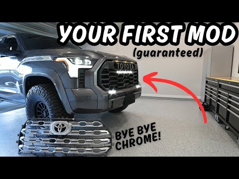 Видео: ПОЧЕМУ ВАМ НУЖНА решетка TRD Pro! (2022+) Установка и обзор