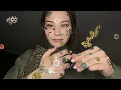 Видео: ЛЕДИ СТИМПАНК ДЕЛАЕТ АСМР ⚙️ шестеренки ⚙️ неразборчивый шепот