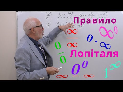 Видео: ДЧ16. Приклади. Правило Лопіталя.