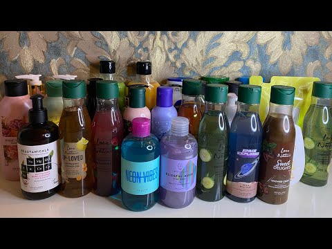 Видео: Мои запасы уходовых средств для тела(гели для душа)🧴🛁