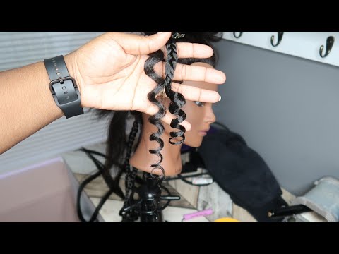 Видео: Как завить косы с помощью бигуди и горячей воды
