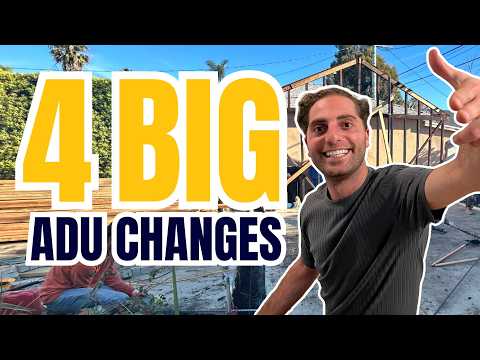 Видео: НОВЫЕ законы ADU в 2025 году меняют правила игры