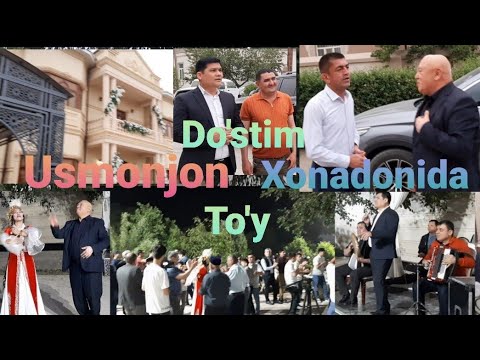 Видео: Дўстим Усмонжон Хонадонида Тўй 👍(Тожиев мехмон бўлди 😂)1-Қисм.