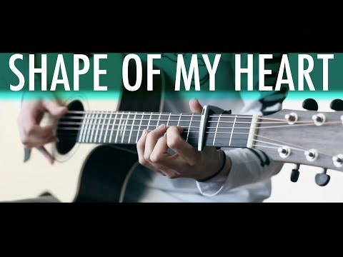 Видео: SHAPE OF MY HEART (Sting)⎪Гитарный кавер (акустика)