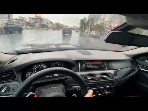 Видео: Выключил стабилизацию и попал на ремонт АКПП... BMW F10 по низу рынка :)