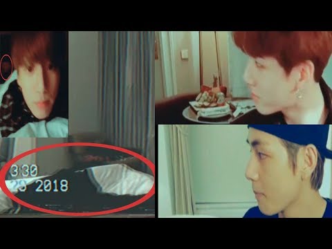 Видео: Отражение и ткань одежды Тэхёна в прямом эфире Чонгука (анализ Taekook kookv)