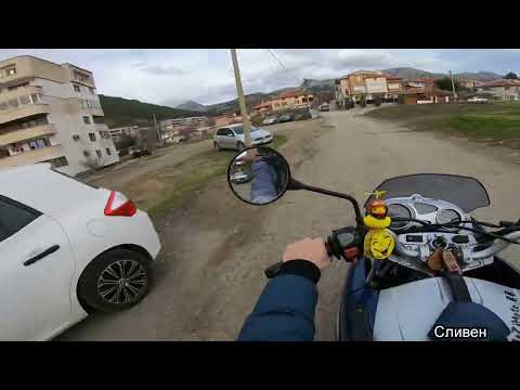 Видео: BMW F650CS 2002/гр.Сливен/GoPro 7 Black 4K HD