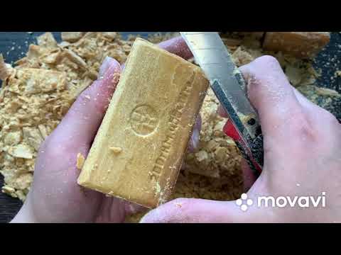 Видео: ASMR video | ASMR cutting | retro soap cutting | ASMR sounds | режу мыло СССР | хруст мыла |