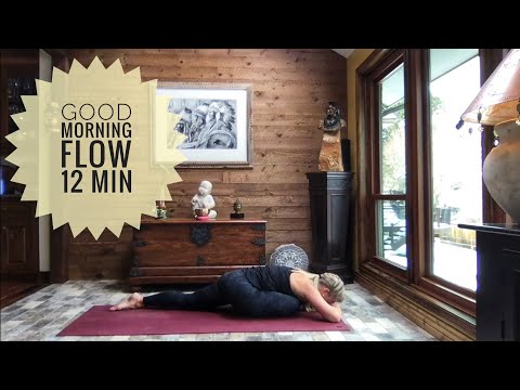 Видео: Доброе утро, йога, 12 мин