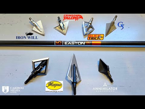 Видео: Тест наконечника с фиксированным лезвием | Какой из них выберете вы?