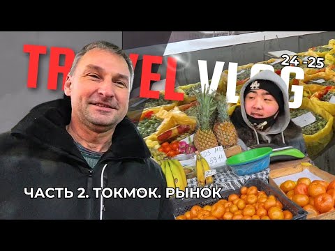 Видео: КЫРГЫЗСТАН Часть 2. ЕДЕМ на РЫНОК ТОКМОК. #кыргызстан