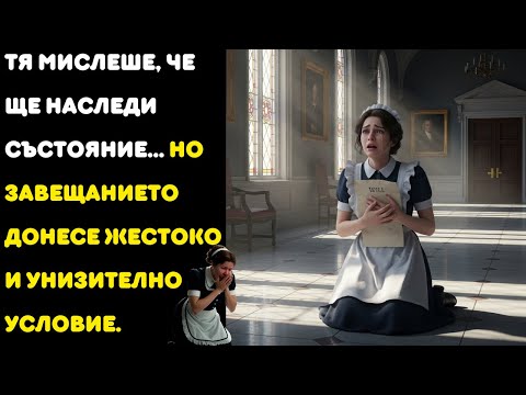 Видео: Тя мислеше, че ще наследи цяло състояние… но ЗАВЕЩАНИЕТО донесе ЖЕСТОКО и УНИЗИТЕЛНО условие.
