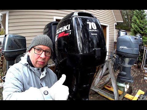 Видео: ОБЗОР SUZUKI DF70 - СТАРАЯ, ХОРОШАЯ!