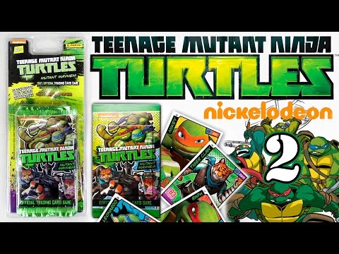 Видео: Карточки #2 [Черепашки Ниндзя | TMNT Mutant Mayhem Card] Серия №2 2015 Panini