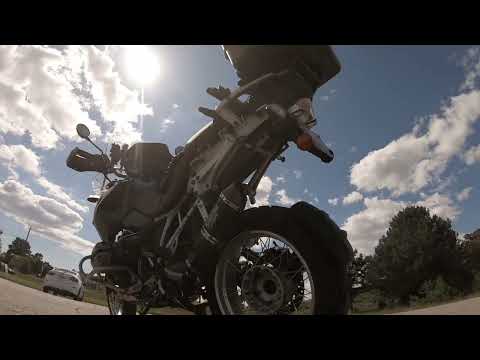 Видео: Тест глушителя AliExpress с дороги. BMW R1200GS