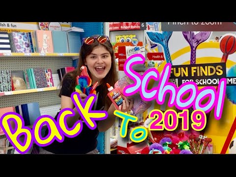 Видео: Eee начинается BACK TO SCHOOL 2019 в Америке!!! Много прикольных новинок! канцелярия для школы