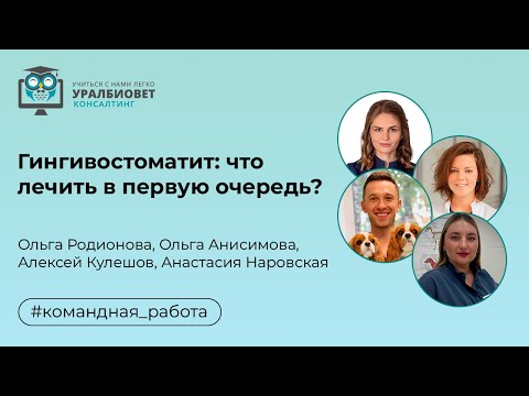 Видео: Гингивостоматит: что лечить в первую очередь? А.Кулешов, О.Родионова, О.Анисимова, А.Наровская