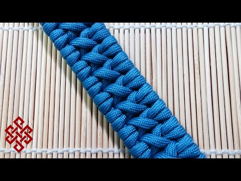 Видео: Как сделать браслет из паракорда «Тираннозавр Рекс» с пряжками.