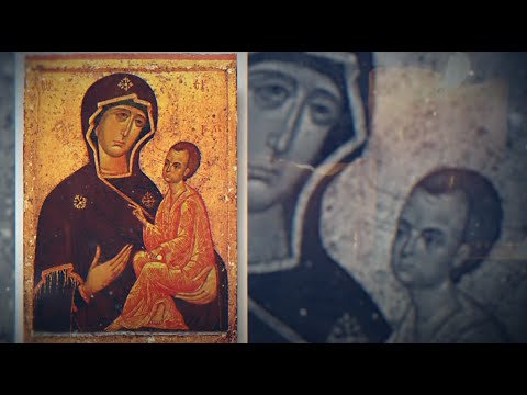Видео: Тихвинская икона Божией Матери