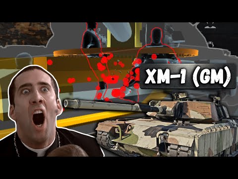 Видео: XM-1 (GM) 3 ГОДА БЕЗ  УРОНА в War Thunder