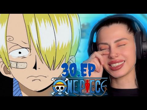 Видео: Санджи в команде Луффи ! Ван-Пис 30 серия | Реакция на аниме | Lizkabumka